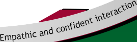 Empathic and confident interaction